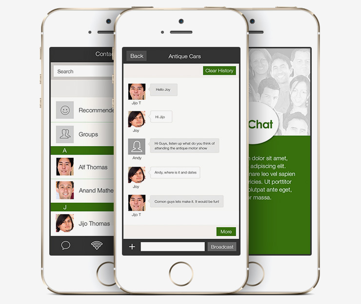 White label Enterprise mobile chat application development